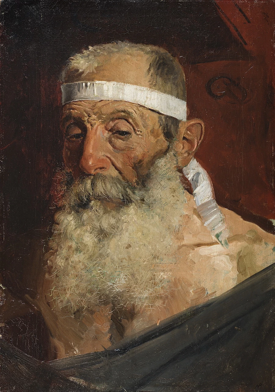 Ritratto di un uomo barbuto